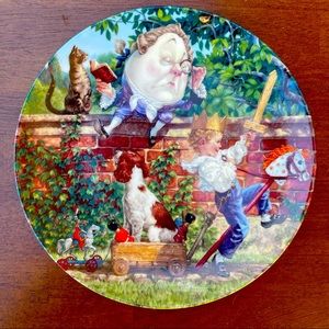 Knowles Humpty Dumpty vintage plate
